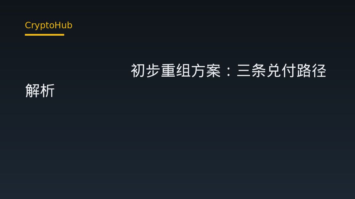 BitMart 重組方案出爐：即時分配、黑客追回代幣或未來收益代幣三選一