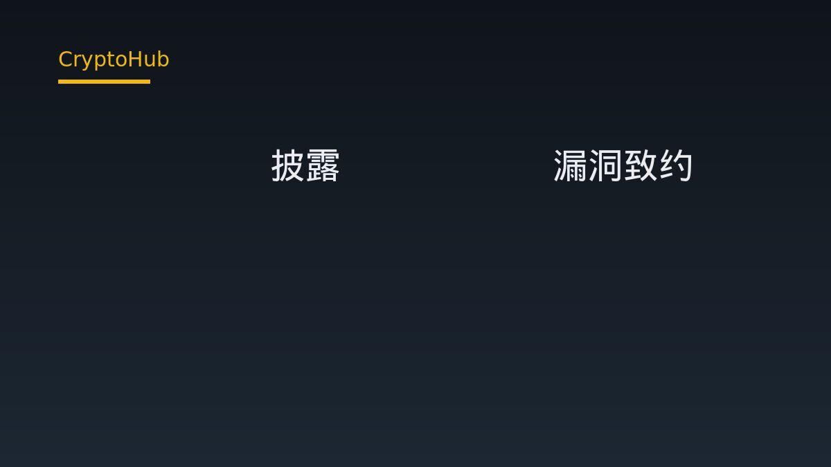 Initia 披露 MoveVM 漏洞遭利用，約 270 萬美元資產外流