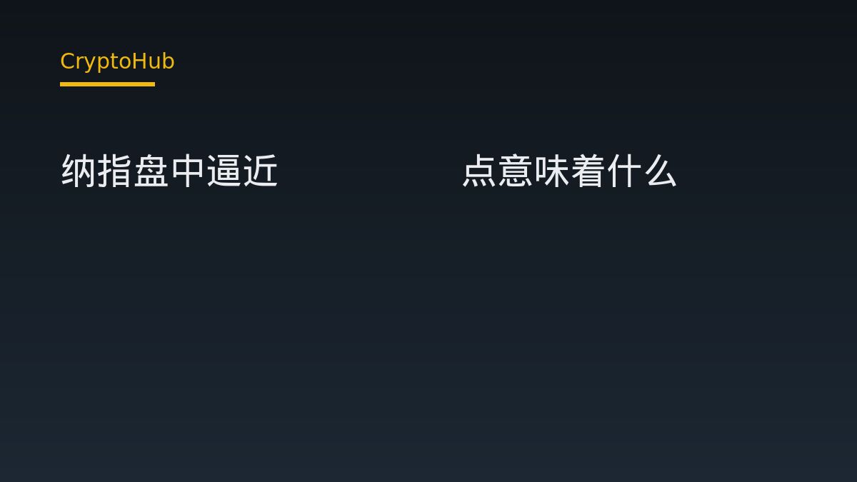 納指盤中逼近二萬七千四百點：數據解讀與市場影響